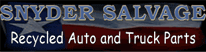 Snyder's Auto & Truck Parts, Holland, TX Charity Car Donation Quotation Form Snyder's Auto & Truck Parts, Holland, TX Charity Car Donation Quotation Form